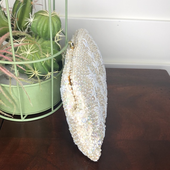 Beaded & Sequin Clutch - Picture 2 of 11